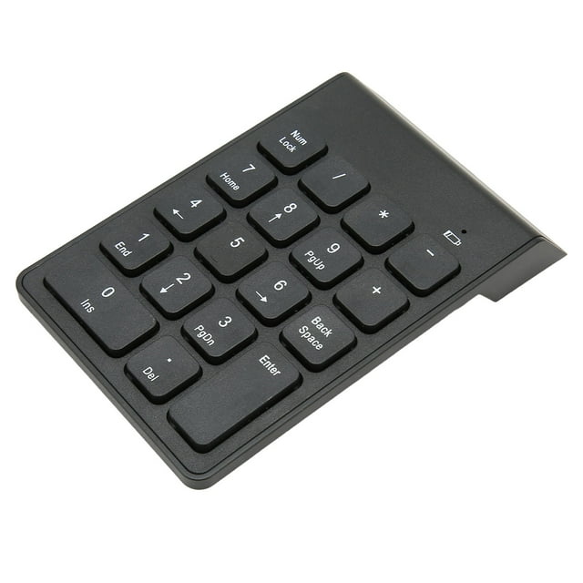 Mini Teclado Numérico, Material ABA 18 Teclas 2.4g Tecla de Teclado Numérico Inalámbrico Ergonomico para Banco Para Contador
