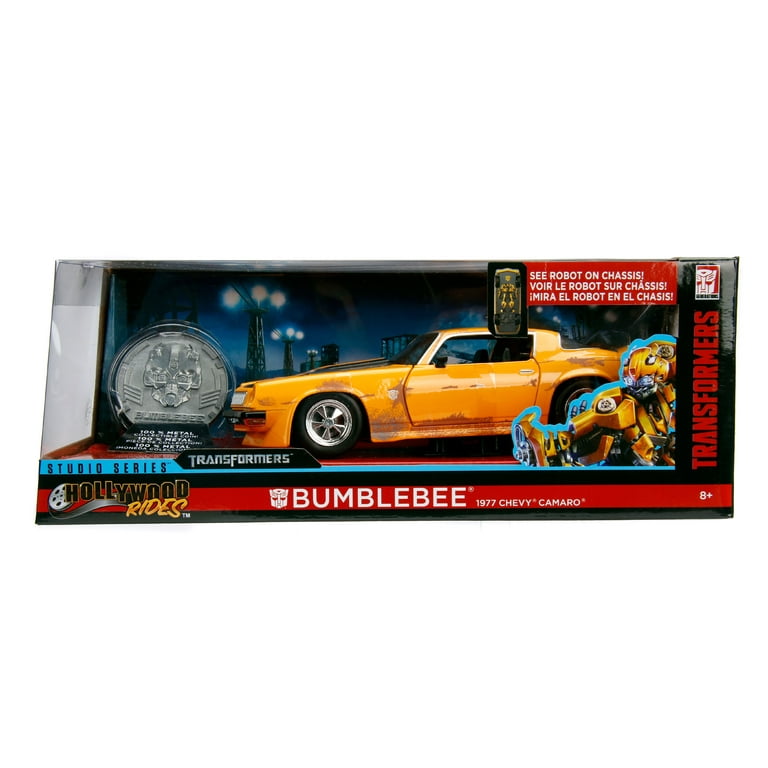 JADA TOYS 1/24 - CHEVROLET Camaro Transformers Bumblebee - 1977