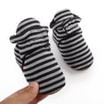 thumbnail image 5 of Yinguo Warm Stay Winter Girl Baby Shoes Crib Boy Slipper Non-Slip On Bootie Baby Shoes Black 6-9 Months, 5 of 5