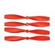 thumbnail image 3 of Hélices de repuesto de 4 piezas para accesorios de s CCW CW Parts - Rojo naranja yotijar Hélice para MITU Drone, 3 of 10
