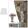 thumbnail image 2 of Bohemian-Style Curtains, Featuring Colourful Paisley Floral Prints, Suitable for Bedrooms, Living Rooms and Kitchens As Blackout Curtains.72X63 Inch, 2 of 5