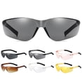 thumbnail image 4 of CSChome Women Cycling Sunglasses Women Cycling Sunglasses Sunscreen Transparent Large Frame Windproof Clear View Eye Protection Riding Sunglasses Cycling, 4 of 7
