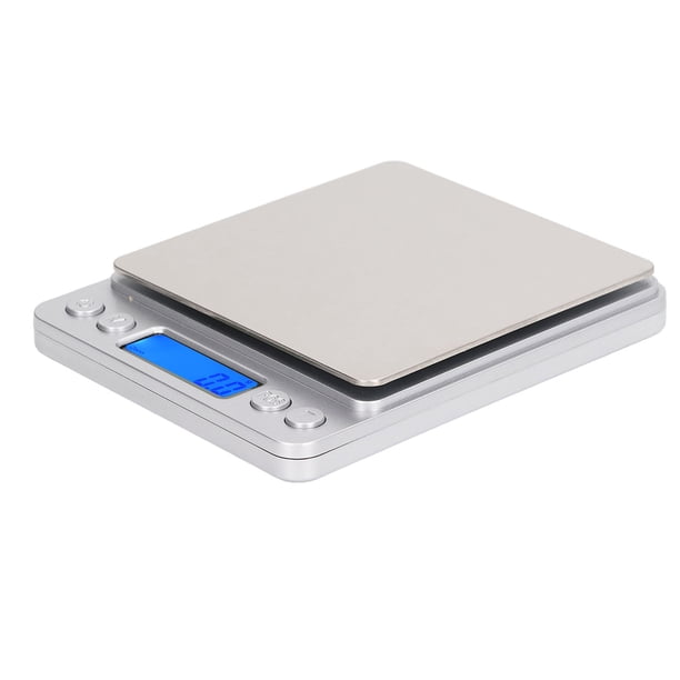 Báscula De Cocina 0,1 G, Retroiluminación, Puesta A Cero, Pelado, Pantalla LCD, Acero Inoxidable, Mano De Obra Fina, Báscula Electrónica De Cocina, Unidad De Conmutación Para ANGGREK Otros