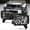 Luxury Smoke Lens With Chrome Plated Housing, variant on AKKON - For Nissan Titan Armada Black Bezel Dual Projector LED Headlights Front Lamps Replacement Pair