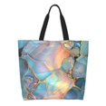 thumbnail image 1 of Fotbe Pastel Abstract Fluid Art Bolsa Tote Estética de Lona con Estampado para Mujer - Bolsa Reutilizable de Hombro Casual para Vacaciones, Compras, Trabajo y Gimnasio, 1 of 8