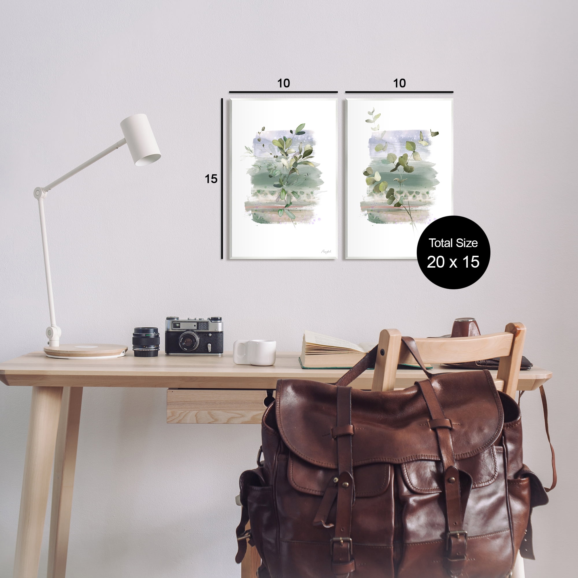 Stupell Industries Modern Botanical Sprigs Botanical & Floral Painting Unframed Art Print Wall Art, 10 x 15