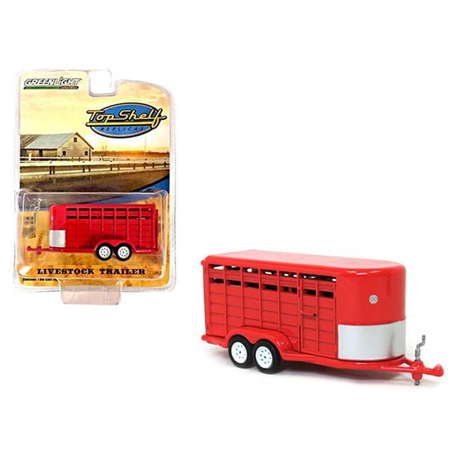 Greenlight 51100 164 Livestock Trailer Top Shelf Replicas Series