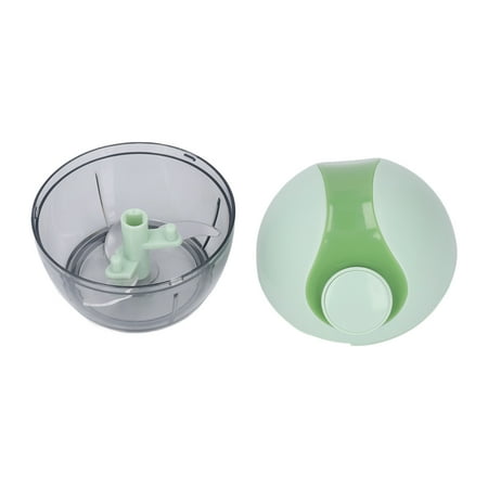 

Xemplaro Manual Garlic Chopper Multifunctional Mini Hand Pull String Garlic Mincer Food Processor for Home Light Green
