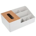 thumbnail image 1 of GOOHOCHY Organizador de escritorio con compartimentos para guardar pañuelos, 1 of 8