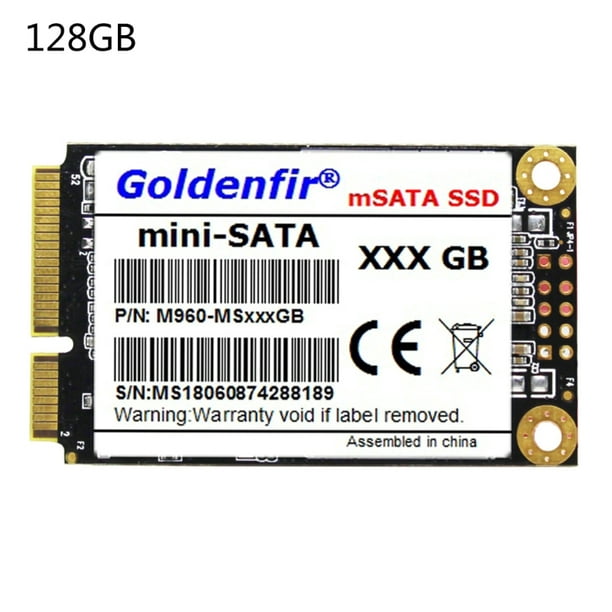SPHET Msata SSD Solid State Drive High Performance HDD Hard Drive SATA 3.0 for Notebook Desktop 32GB 64GB 120GB 128GB -