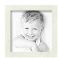 thumbnail image 2 of ArtToFrames 8x8 inch  Woodgrain White Shadowbox 2.5 inch Tall Picture Frame,  White 8" x 8" Wood Poster Frame (WOM-5140), 2 of 7