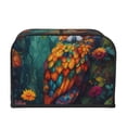 thumbnail image 2 of Daiia Colorful Owl Forest Pattern 4 slice Toaster Cover, Toaster Appliance Dust-proof Cover For Kitchen Small Appliance Dust Cover and Fingerprint Protection, 2 of 7