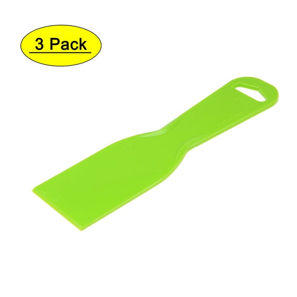 Uxcell 2" Espátula de masilla plástica desechable flexible 3 paquetes