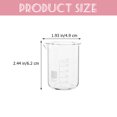 thumbnail image 4 of 6pcs Glass Measuring Beakers Chemistry Glass Beakers Laboratory Beakers Glassware, 4 of 6