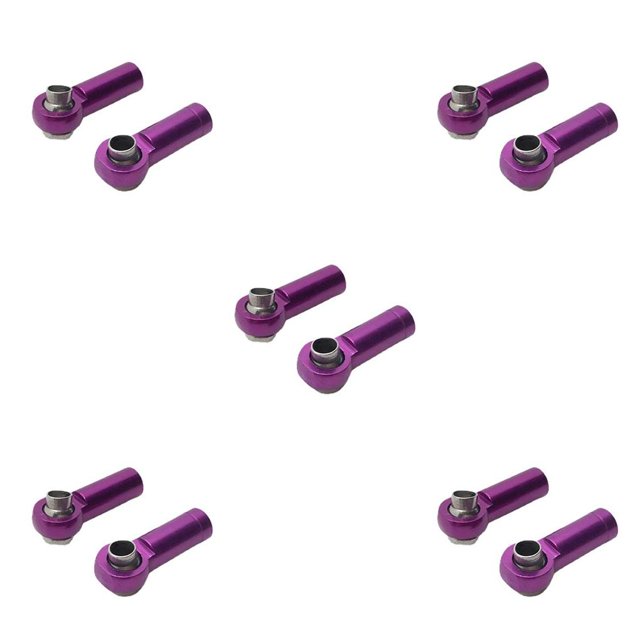 Vogacara 2 uds soporte de cabeza de bola junta de enlace Metal Universal RC hilo inverso positivo extremos de barra de acoplamiento ajuste de Type2 NO2