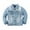 Light Blue, variant on Girls Boys Jean Jacket for (3-12 Years Kids) Trendy Cozy Soft Ripped Denim Coat Casual Outerwear School Travel Teen Gift