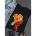 thumbnail image 3 of Amazing Orange Red Betta Fishes T-Shirt Women -Image by Shutterstock, Female x-Large, 3 of 4