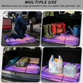 thumbnail image 3 of Yuyamidu Purple Sunset Palm Tree Car Trunk Mat 29" x 39" All Weather Non-Slip Rear Cargo Liner Machine Washable Fit for SUV Sedan Truck Vehicle Interior Decoration, 3 of 7