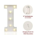thumbnail image 2 of LED Marquee Letter Lights Sign, Light Up Alphabet Letter for Home Party Wedding Decoration I, 2 of 5