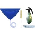 thumbnail image 2 of Air Conditioner Cleaning Cover Air Conditioner Service Bag Dust Washing Split Cleaning Set with Brush Reusable Air Conditioning Cleaning Bag , with watering can, 2 of 7