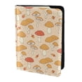 thumbnail image 2 of Pofeuu Autumn Mushrooms Print Travel Document Organizer Passport Holder Men Women for Family (6.5 in x 4.5 in),Wallet Holder Credit Card Clutch Bag Case, 2 of 5