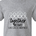 thumbnail image 4 of Inktastic Together, We Fight Lung Cancer Awareness Youth T-Shirt, 4 of 5
