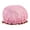 Pink, variant on Limei 1Pcs Shower Hat Elastic Double Layer Soft Brim Bath Cap for Women