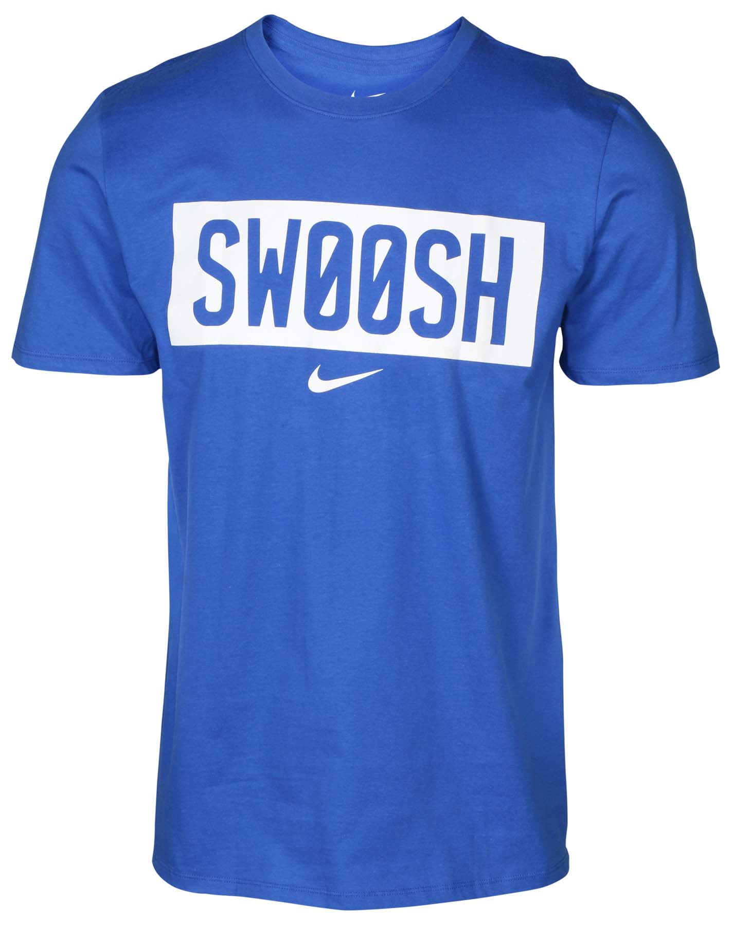 nike double swoosh t shirt white