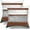 Burnt Orange Grey Stripe, variant on Dark Yellow Pillow Covers 16x16 Set of 2 Light Grey Gray White Modern Abstract Art StripedThrow PillowsFarmhouse Outdoor Decorative Pillowcase Cotton Square Cushion Cover for Home Couch Bed