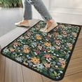 thumbnail image 4 of Pioneer Flower Floral Print Pattern Door Rugs,Washable Non Slip Door Mats Indoor,Decorative Door Mats,Entry Mat Indoor for Entrance,Bedroom,Kitchen,Bathroom,30"x17", 4 of 6