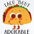 thumbnail image 2 of CafePress - Taco 'Bout Adorable Cute Taco Design Body Suit - Long Sleeve Cotton Baby Bodysuit, 2 of 4