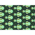 thumbnail image 1 of Ahgly Company Indoor Rectangle Patterned Gunmetal Green Area Rugs, 2' x 3', 1 of 1