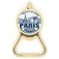 thumbnail image 1 of Porte-clés en Acier Inoxydable Ouvre-Bouteille Architecture Drapeau Paris France Eiffel Tower, 1 of 3