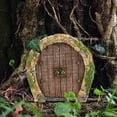 thumbnail image 2 of Ramiter Miniature Doors For Trees Outdoor Miniature Door For Tree Decoration Garden Accessories, 2 of 5