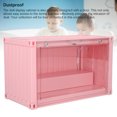 thumbnail image 4 of LED Mini Figure Display Case, Miniature Figures Display Case Multifunctional  for Toys Black,Roseate, 4 of 7