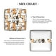 thumbnail image 5 of Fotbe Shiba Inu Dog Porta Pañuelos Decorativo de Cuero, Caja Cuadrada Moderna para Pañuelos Faciales, Organizador y Dispensador 5x5x5'', 5 of 7