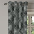 thumbnail image 2 of Ambesonne Checkered Grommet Curtain, Traditional Plaid, 50" x 84", Grey Pale Blue Pale Pink, 2 of 6