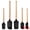 Black, variant on Unique Bargains 5Pcs Heat-Resistant Cooking Utensils Kitchen Spatula Set White