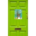 thumbnail image 2 of Caroline's Treasures BB1595DS1216 Christmas Tree and Boxer Wall or Door Hanging Prints, 12x16, multicolor, 2 of 2