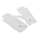 thumbnail image 2 of Guante de encaje Salvador para mujer Guantes cortos de tul blanco accesorios de vestuario, 2 of 10