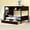 Espresso, variant on Harper & Bright Designs Twin Over Full Bunk Beds with Staircase and Drawers, Wooden Bunk Bed Frame with Storage Shelf for Bedroom, Espresso
