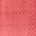 thumbnail image 1 of Ahgly Company Indoor Square Oriental Red Industrial Area Rugs, 8' Square, 1 of 4