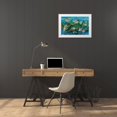 thumbnail image 3 of Vassileva, Silvia 14x11 White Modern Wood Framed Museum Art Print Titled - Oceanside Plumeria, 3 of 4