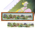 thumbnail image 1 of Kit de punto de cruz Wdftyju casas bordado completo 11CT 217x45cm, 1 of 9