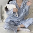 thumbnail image 4 of Ins Stylle-Pijama de manga larga para mujer, ropa para el hogar, ropa de salón de ocio, primavera y otoño, nueva, 4 of 4