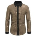 thumbnail image 2 of Weiqiqre Haut pour Homme Long Ajusté à Col Rond à Manches Longues à Revers Décontracté de Sport Bas Chemise T-shirt Haut Parfait pour la Plage, les Sports, la Randonnée, la Pêche et les Sports Nautiques, 2 of 8