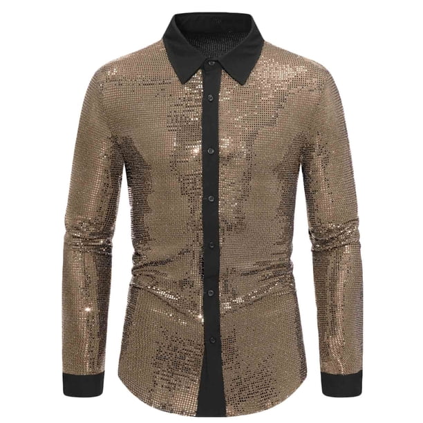 Blusa y camisa de manga larga con cuello vuelto para hombre, camiseta de cuello redondo, manga corta, solapa, deportiva, informal, blusa para hombre
