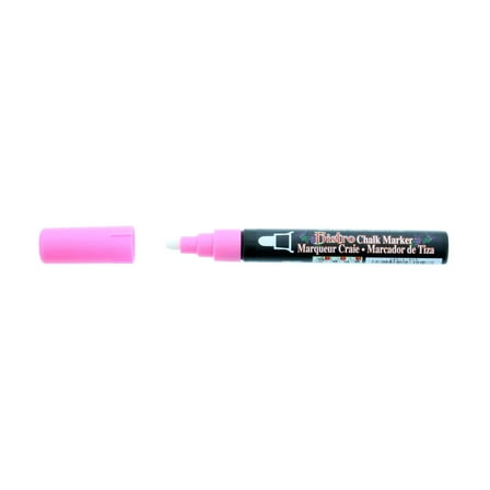Uchida Bistro Chalk Marker, Broad, Fluorescent Pink