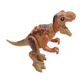 thumbnail image 4 of Bloques de construcción de dinosaurios Jurassic World Tyrannosaurus Rex Velociraptor Tyrannosaurus juguetes de animales bloques de construcción regalo para niños, 4 of 5