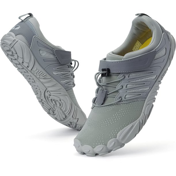 Zapatillas WHITIN Minimalistas para correr al aire libre para mujer, color gris 37